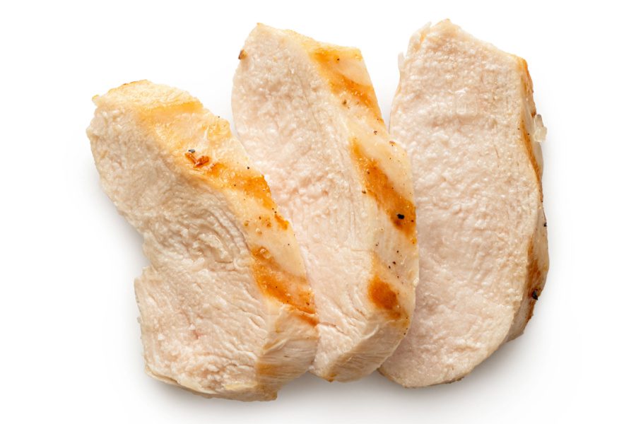 pieces of chicken breast